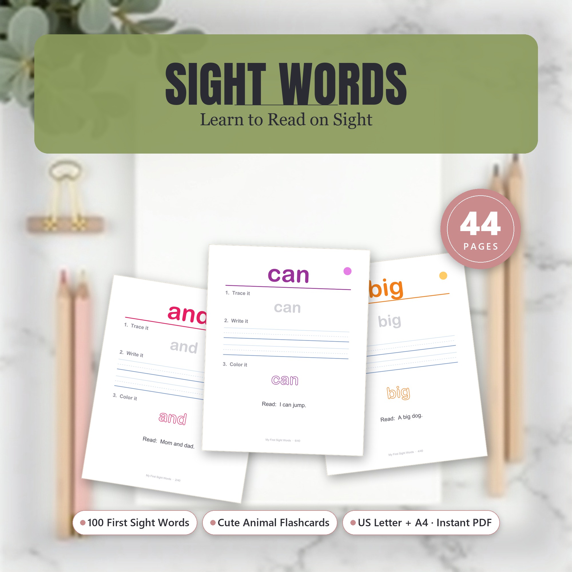 My First Sight Words