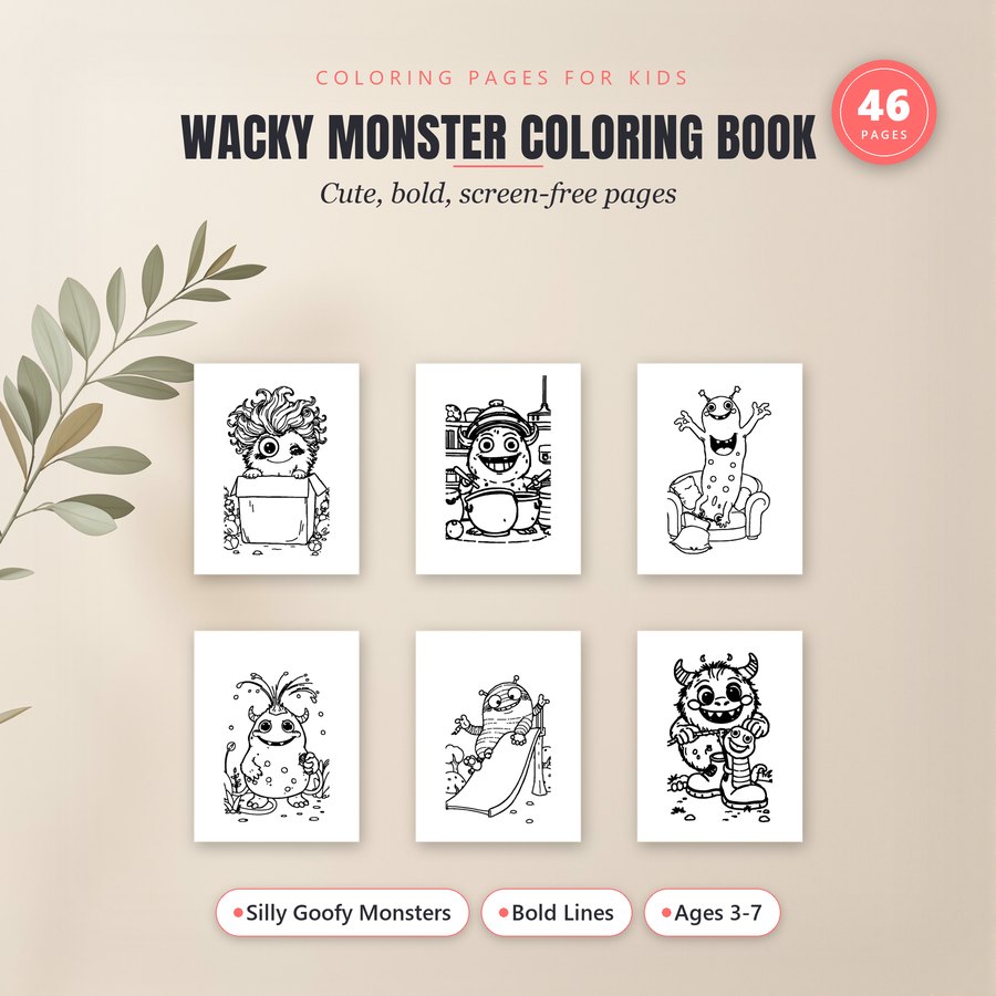Wacky World Coloring